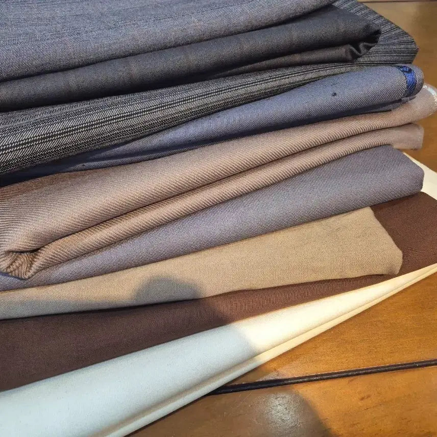 [BUNJANG] JEMEI WOOL Fabrics Set / 제일모직 + 영국/이태리 수입 양복지 9종 세트 (수트 원단 / 일부 하