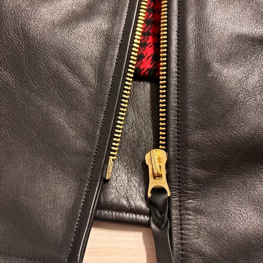 [BUNJANG] XL Horsehide Leather Cafe Racer J100 Jacket / (XLsize) 말가죽 카페레이서 j100 가죽자켓