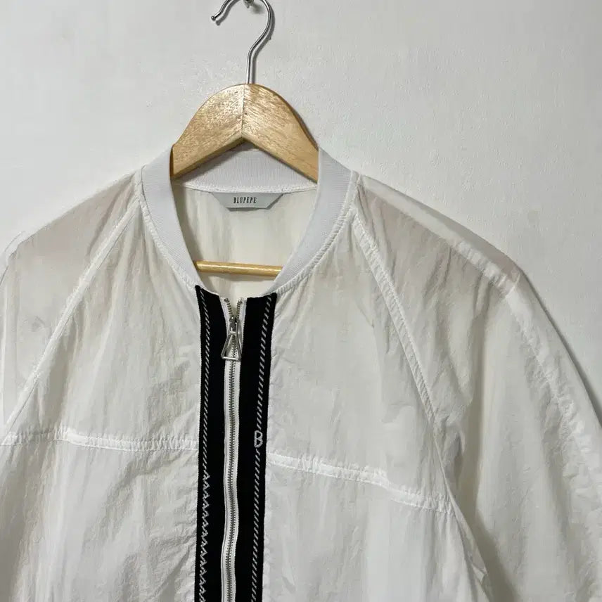[SOLD OUT] 66 BLUPEPE 스판 루즈핏 블루종 자켓 정품