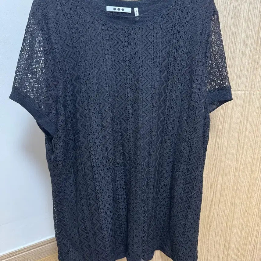 [BUNJANG] Three Dots Lace T-Shirt / Three dots 레이스티셔츠