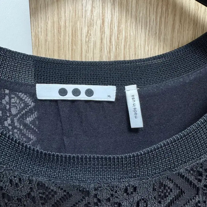 [BUNJANG] Three Dots Lace T-Shirt / Three dots 레이스티셔츠
