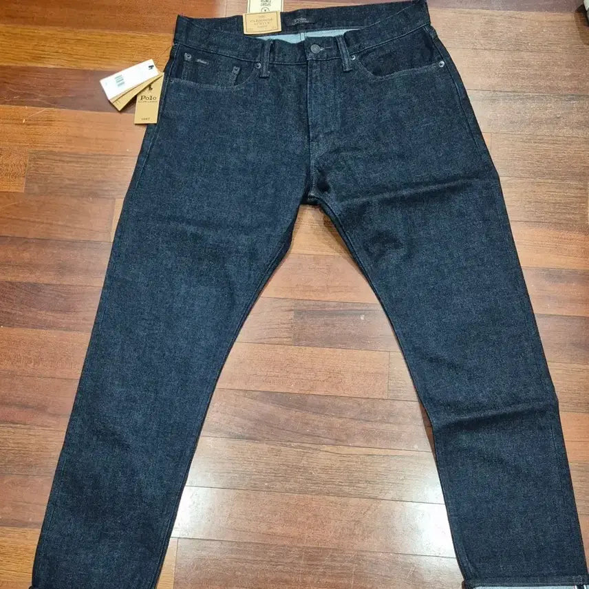 [BUNJANG] Polo Parkside Selvage Denim Tapered Fit Jeans / 폴로 파크사이드 셀비지 데님