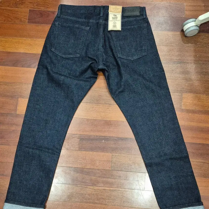 [BUNJANG] Polo Parkside Selvage Denim Tapered Fit Jeans / 폴로 파크사이드 셀비지 데님