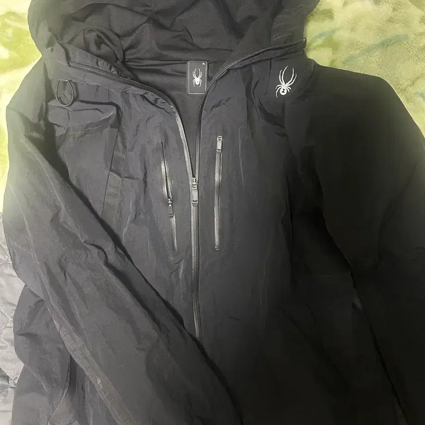[BUNJANG] Spider Windbreaker Jacket / 스파이더 바람막이 고기능성
