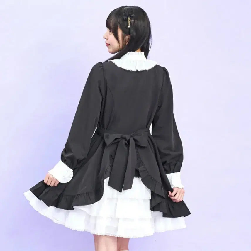 [SOLD OUT] 현물 급전) 시허니 블랙 원피스