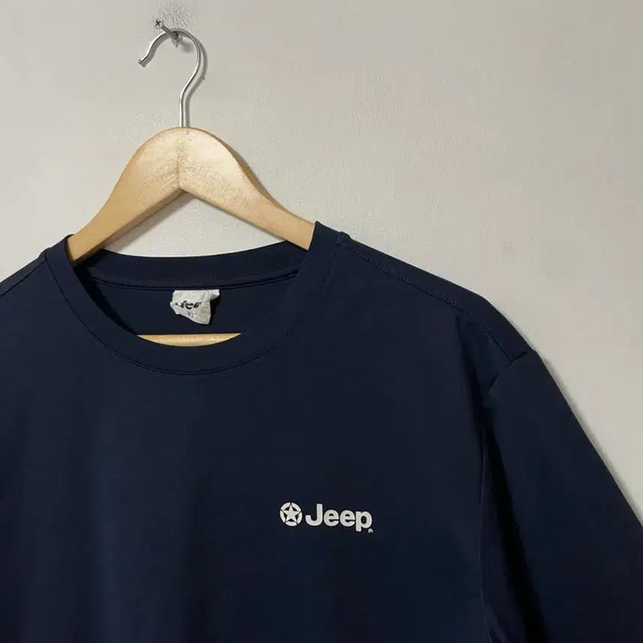 [BUNJANG] Jeep Loose Fit Spandex Short Sleeve T-Shirt / 110 Jeep 지프 루즈핏 스판 반팔티 정품