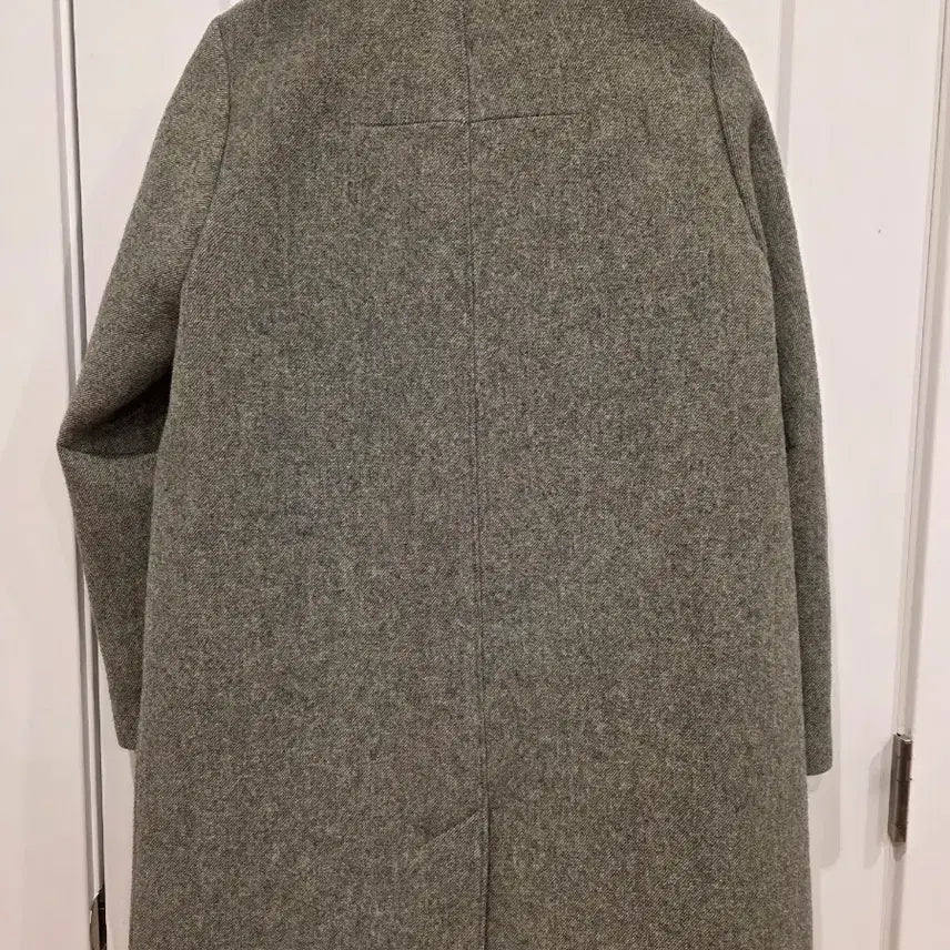 [BUNJANG] KEITH Khaki Wool Blend Coat / KEITH 키이스 연카키 코트