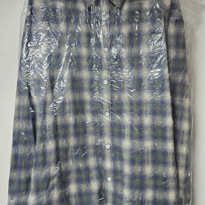[BUNJANG] Juun.J Grid Needle Check Loose Fit Shirt - Green / 준지 그리드 니들 체크 루즈핏 셔츠 - 그린 48 사이즈(새상품)