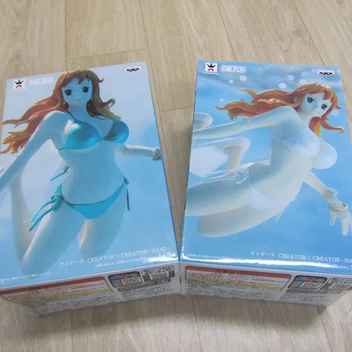 [BUNJANG] Banpresto One Piece Creator Nami Figure 2 Types Bundle Set / 반프정품 원피스 크리에이터 나미 피규어 2종일괄 판매합니다.