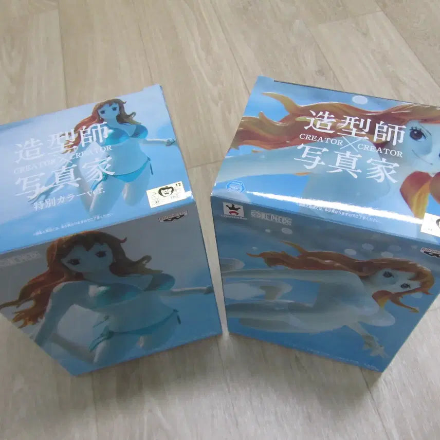 [BUNJANG] Banpresto One Piece Creator Nami Figure 2 Types Bundle Set / 반프정품 원피스 크리에이터 나미 피규어 2종일괄 판매합니다.