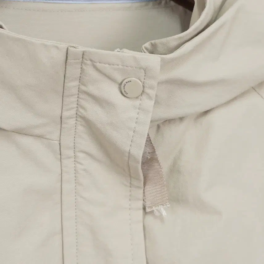 [BUNJANG] Son Jung Wan 23SS Half-Hooded Shirred Long Jumper / 손정완 23SS 반후드 셔링 롱 점퍼 55size