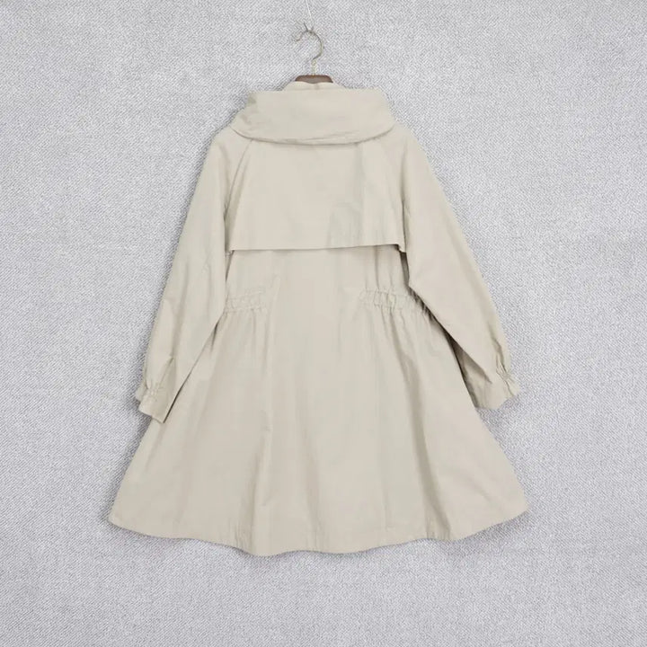 [BUNJANG] Son Jung Wan 23SS Half-Hooded Shirred Long Jumper / 손정완 23SS 반후드 셔링 롱 점퍼 55size