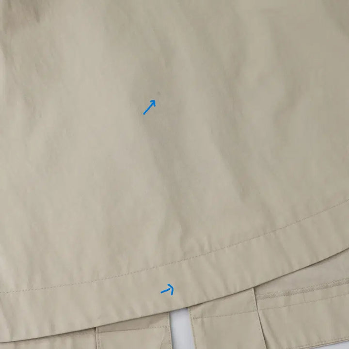 [BUNJANG] Son Jung Wan 23SS Half-Hooded Shirred Long Jumper / 손정완 23SS 반후드 셔링 롱 점퍼 55size