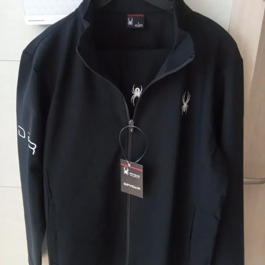 [BUNJANG] Spider Spring/Fall Training Set L Black New / 스파이더 춘추용 트레이닝세트 L 새상품 블랙