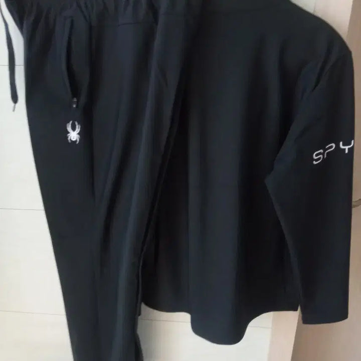 [BUNJANG] Spider Spring/Fall Training Set L Black New / 스파이더 춘추용 트레이닝세트 L 새상품 블랙