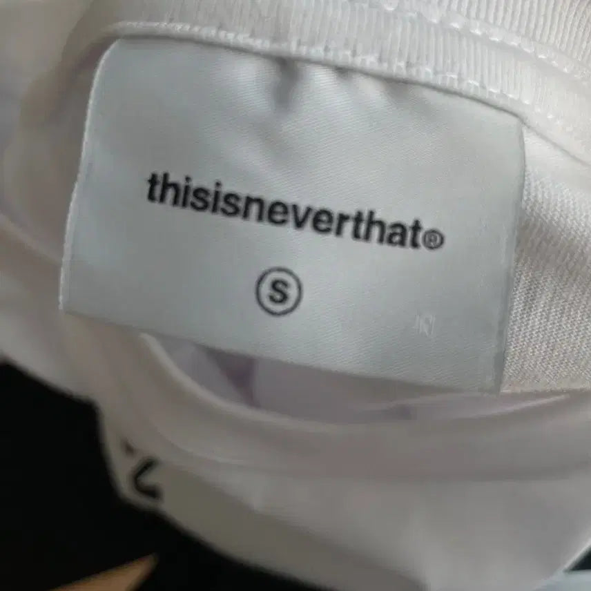 [BUNJANG] thisisneverthat T-Logo Tee White / 디스이즈네버댓 T-Logo Tee White
