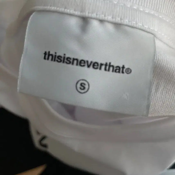 [BUNJANG] thisisneverthat T-Logo Tee White / 디스이즈네버댓 T-Logo Tee White