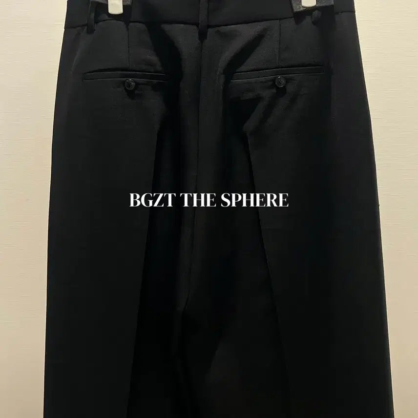 [BUNJANG] Recto 26SS Two-Tuck Double Pleats Suit Pants Black / 렉토 26SS 투턱 더블 플리츠 수트 팬츠 슬랙스 블랙