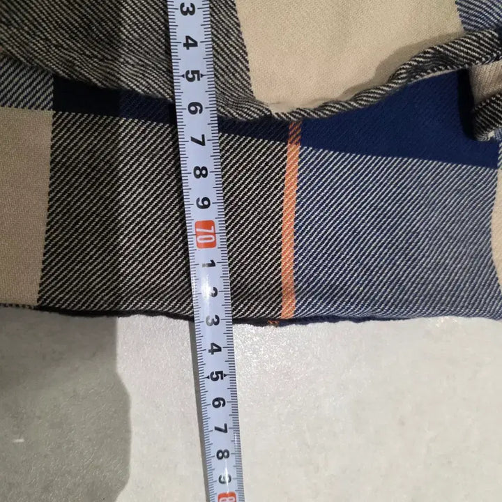 [SOLD OUT] 예일 후드 체크 남방 셔츠 F