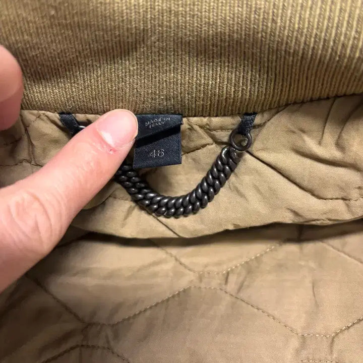 [BUNJANG] Burberry Prosum Military Bomber Jacket / (46size) 버버리프로섬 밀리터리 봄버