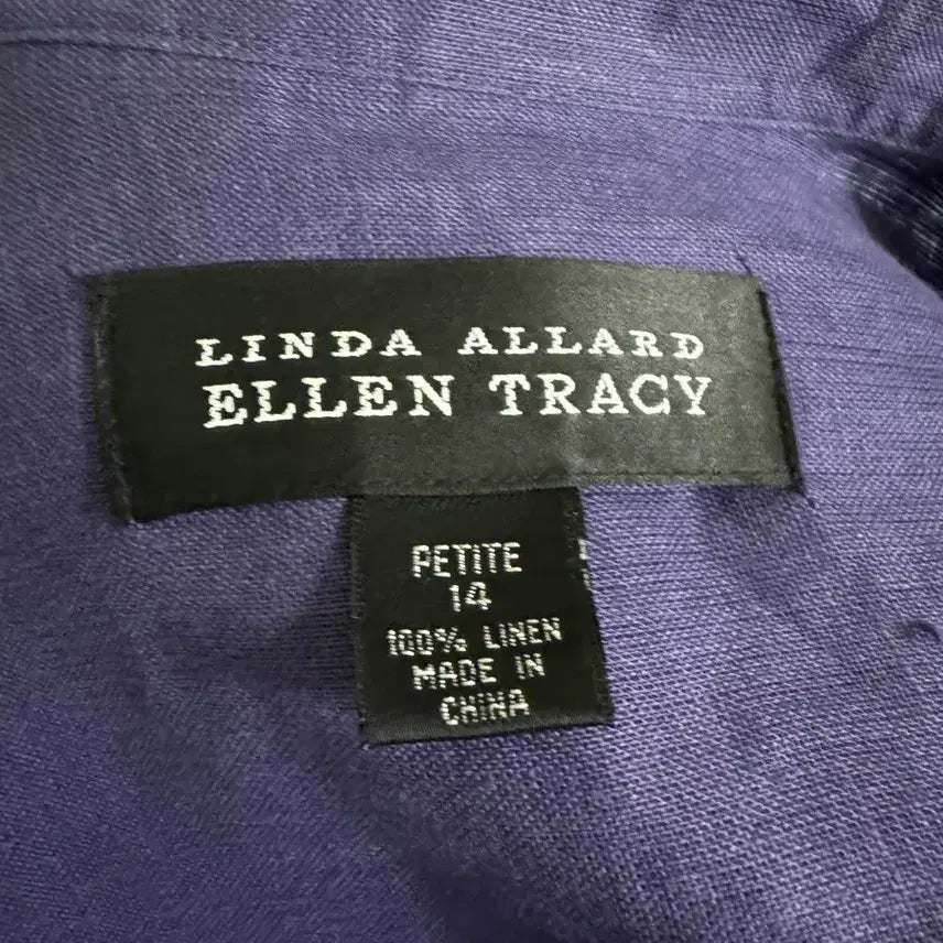 [BUNJANG] Linda Allard Ellen Tracy Linen Shirt / LINDA ALLARD ELLEN TRACY