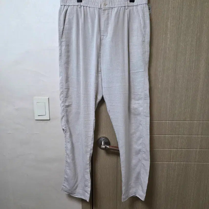 [BUNJANG] KOLON Epigram Linen Pants Beige 34 / 코오롱 에피그램 린넨 바지 34