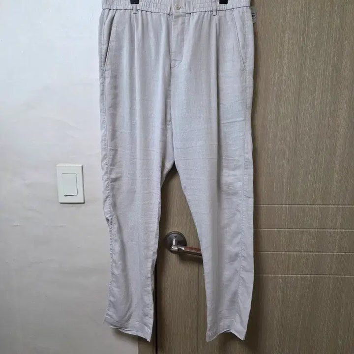 [BUNJANG] KOLON Epigram Linen Pants Beige 34 / 코오롱 에피그램 린넨 바지 34