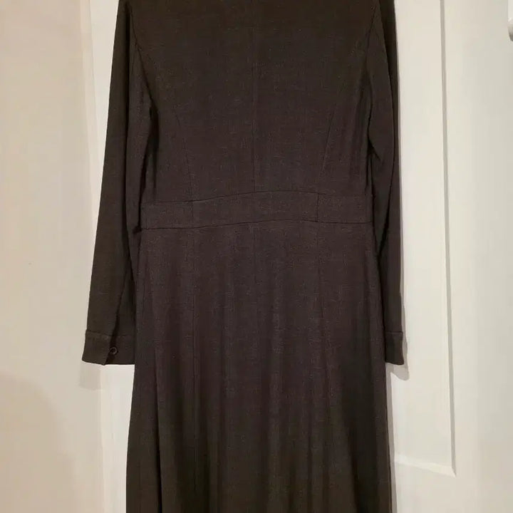 [BUNJANG] BCBG Chocolate Brown Belted Sheath Dress / BCBG 비씨비지 정장 원피스