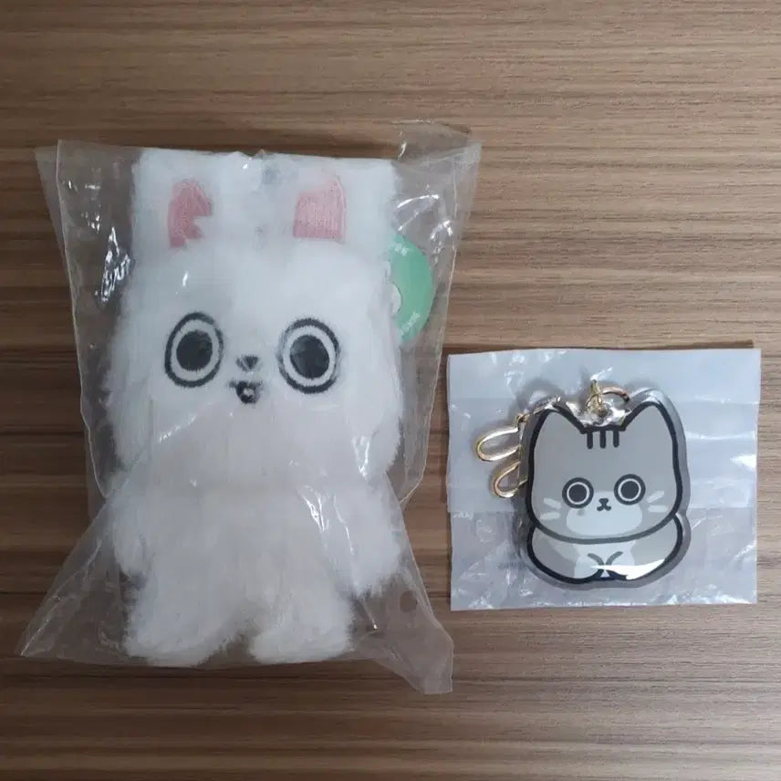[BUNJANG] Stray Kids Lee Know Skzoo Ribbit Plush Toy / 현물 스키주 리빗 비공굿 인형 비공식굿즈 스트레이키즈 리노 스키즈