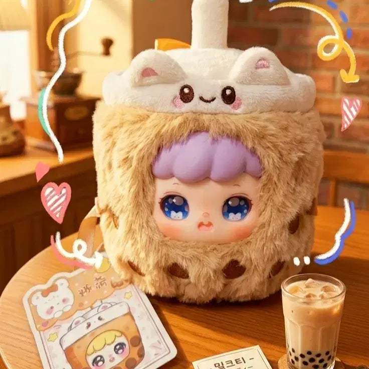[BUNJANG] Character Plush Keychain Bundle Set / 4개일괄) 니나 뭐먹을까? 니나 오늘 뭐먹지? 뭐먹을래? 봉제 인형 키링