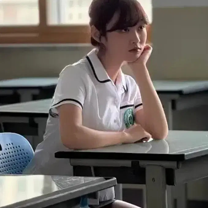 [BUNJANG] School Uniform Blouse and Skirt Set / 예쁜 여자교복 하복교복 짧치세트r22(MZ를찾아서,경음고)