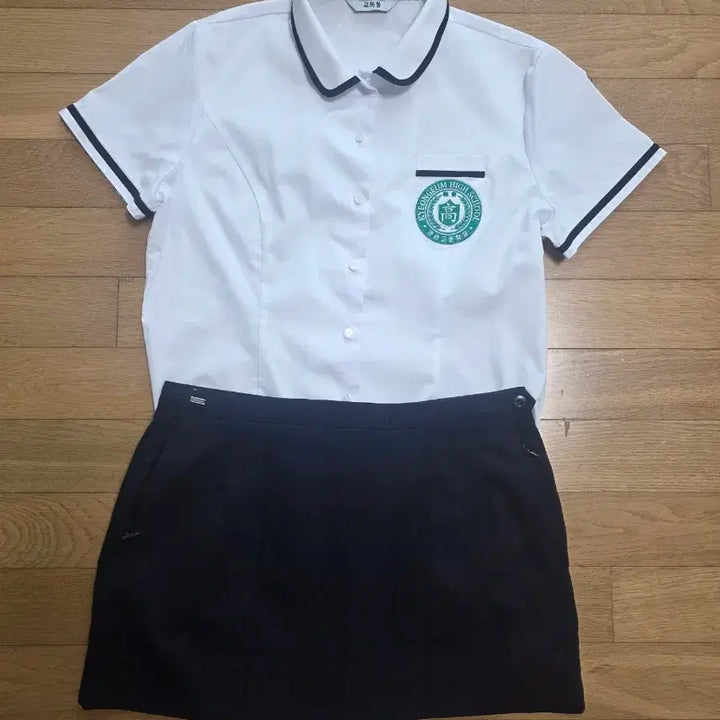 [BUNJANG] School Uniform Blouse and Skirt Set / 예쁜 여자교복 하복교복 짧치세트r22(MZ를찾아서,경음고)