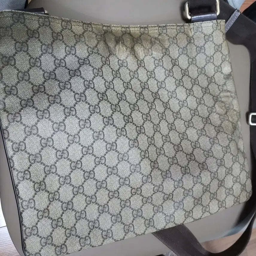 [BUNJANG] Gucci GG Pattern Crossbody Bag / 구찌 GG 패턴 크로스백