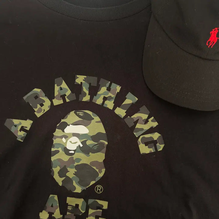 [BUNJANG] BAPE 1st Camo College T-shirt / 베이프(BAPE)1st Camo College T-shirt
