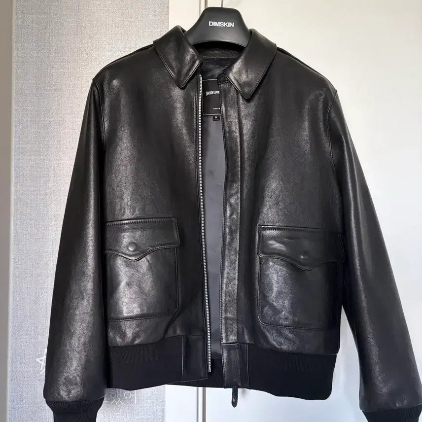 [BUNJANG] Dimskin Type A-2 Vege Lambskin Jacket / 딤스킨 Type A-2 [vege lambskin] 반값 세일!!