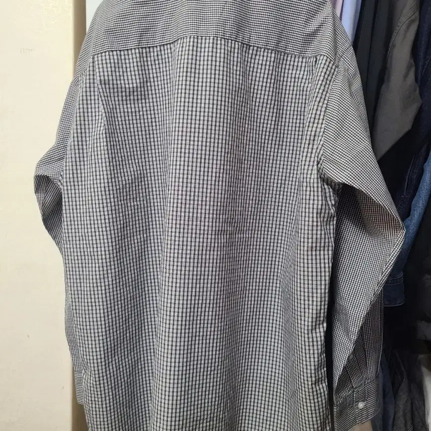[BUNJANG] GU Checkered Shirt / 유니클로 gu 브로드클로스 셔츠