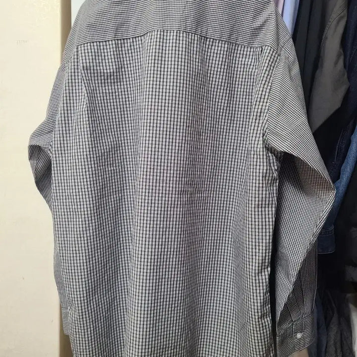 [BUNJANG] GU Checkered Shirt / 유니클로 gu 브로드클로스 셔츠