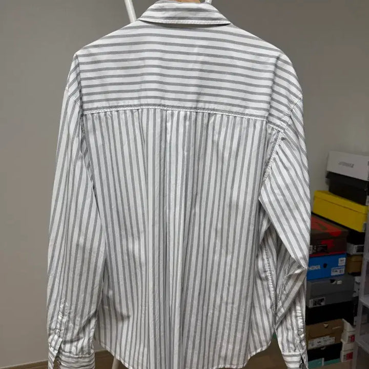 [BUNJANG] Coar Striped Shirt / 쿠어 스트라이프 셔츠