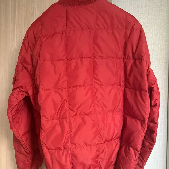 [BUNJANG] Eddie Bauer 80s Vintage Goose Down Pullover Jacket Red XL / [XL] 80s 에디바우어 빈티지 구스다운 풀오버 레드