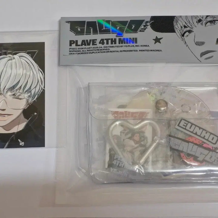 [BUNJANG] PLAVE Callingo 2 Inventory Album Sealed Eunho + Card Sticker / 플레이브 칼리고2 인벤토리 앨범 미개봉 은호+카드스티커