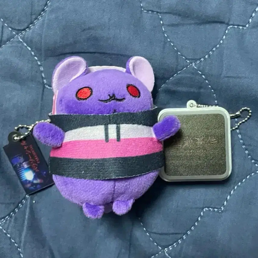 [BUNJANG] Chillas Art Chinchilla Mascot Plush Keychain / 칠라스 아트 마스코트 인형 키링 친칠라 누이 가챠