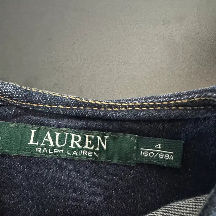 [BUNJANG] Ralph Lauren Green Label Denim Sleeveless Dress / 정품!! 여성 랄프로렌 그린라벨 나시 데님 원피스 Xs ~ S