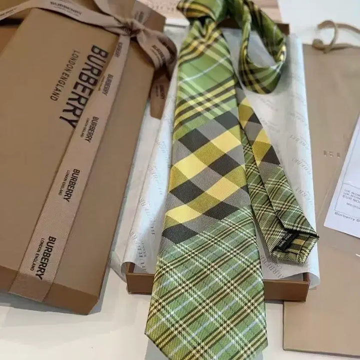 [SOLD OUT] 버버리 초록색 남성 넥타이