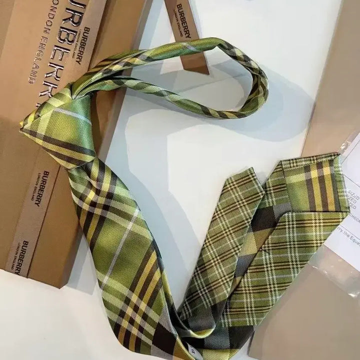 [SOLD OUT] 버버리 초록색 남성 넥타이