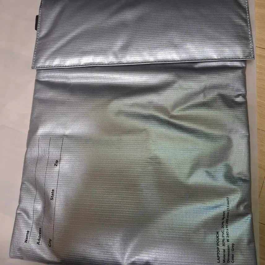[SOLD OUT] BTS 아리랑 노트북 랩탑 파우치 실버