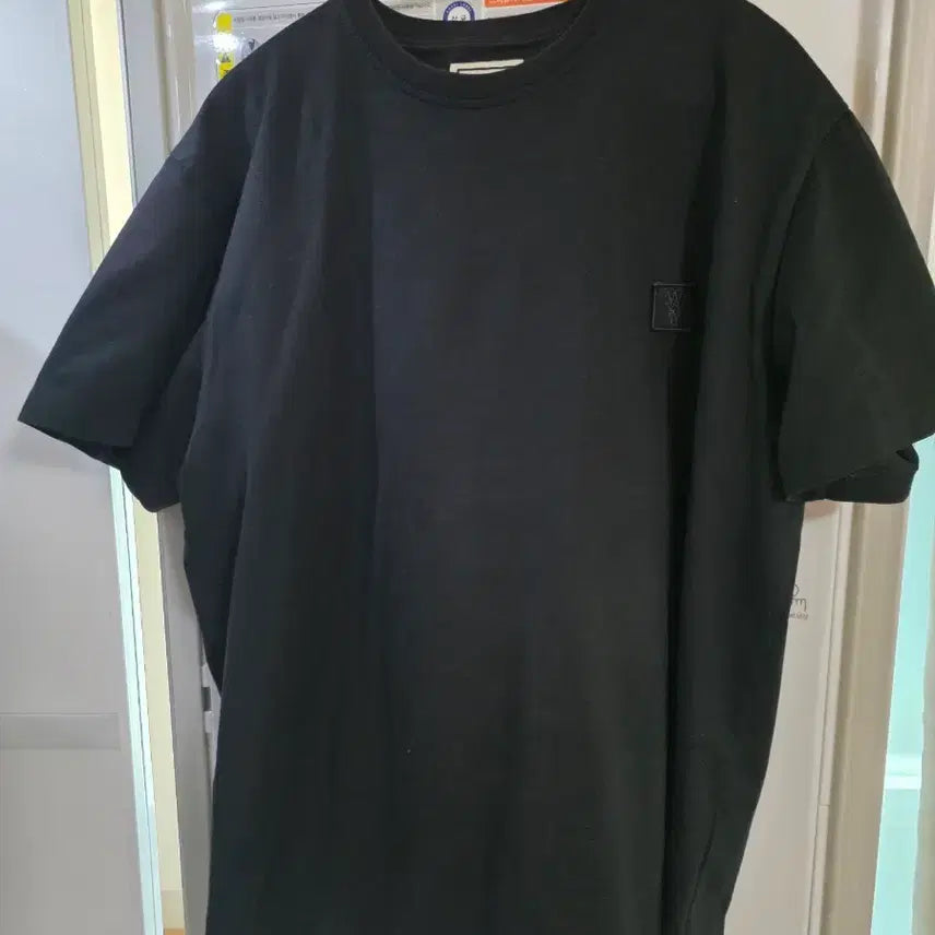 [BUNJANG] Wooyoungmi Butterfly Logo T-shirt (Black) - Size 48 / s급우영미 나비백로고 반팔 48사이즈