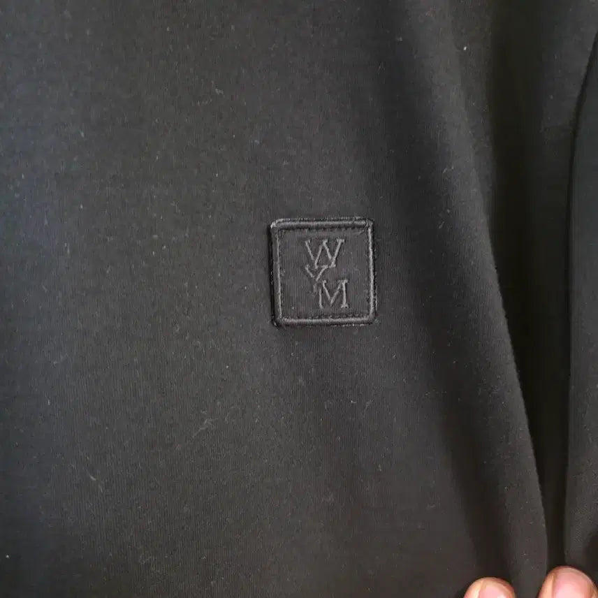 [BUNJANG] Wooyoungmi Butterfly Logo T-shirt (Black) - Size 48 / s급우영미 나비백로고 반팔 48사이즈