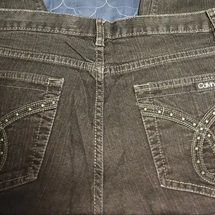 [BUNJANG] Calvin Klein Jeans Vintage Stretch Denim Pants Black / (빈티지) 캘빈클라인 진 해외판 스트레치 데님팬츠 흑청 (32)