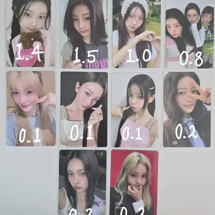 [SOLD OUT] 아일릿 포카 앨포 유닛 럭드 특전 윤아 민주 모카 원희 이로하 양도