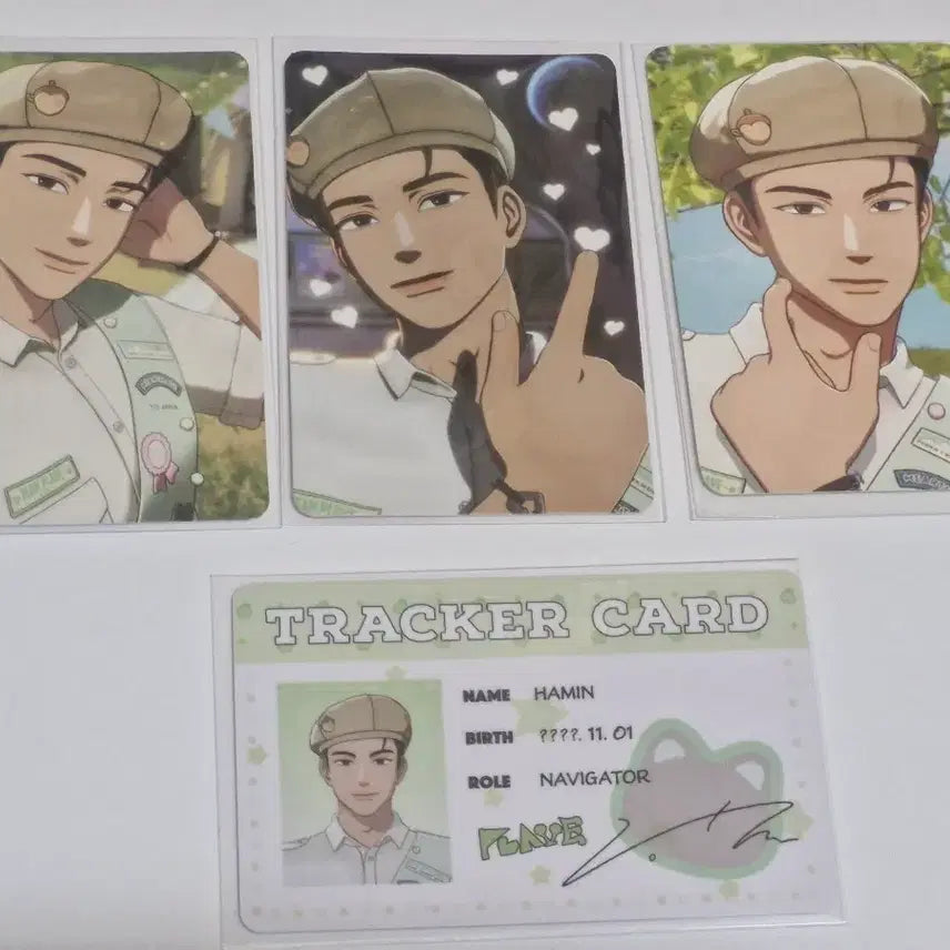 [BUNJANG] PLAVE HAMIN POB Photocard and ID Photocard / 플레이브 시즌그리팅 하민 특전포카 및 ID 포카